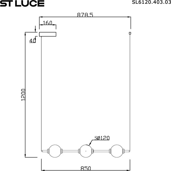 Изображение товара Люстра ST Luce SL6120.403.03