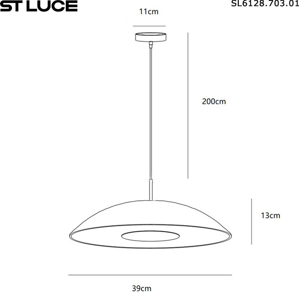 Изображение товара Потолочный светильник ST Luce SL6128.703.01