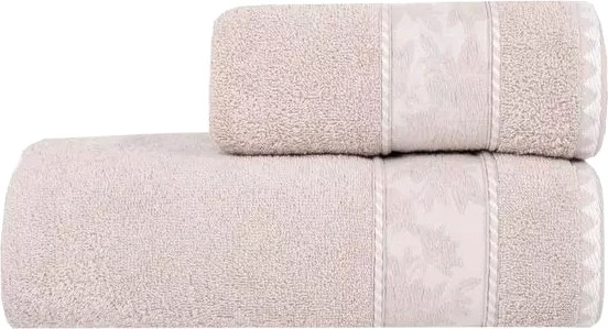 Изображение товара Полотенце Arya Palace 70x140 / 8680943255105 (серый/бежевый)