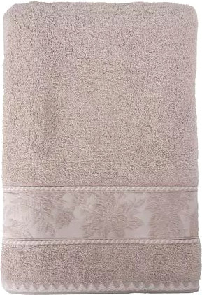 Изображение товара Полотенце Arya Palace 70x140 / 8680943255105 (серый/бежевый)