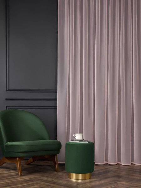 Изображение товара Гардина Arya Veo Вуаль 200x250 (розовая пудра)