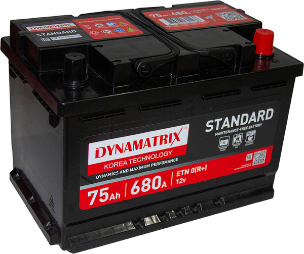 Изображение товара Автомобильный аккумулятор Dynamatrix DEA852