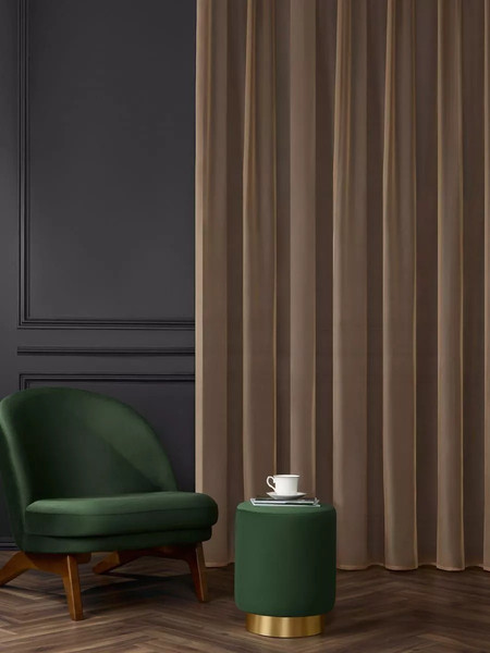 Изображение товара Гардина Arya Veo Вуаль 200x250 (кофе с молоком)