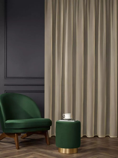 Изображение товара Гардина Arya Veo Вуаль 200x280 (темно-бежевый)