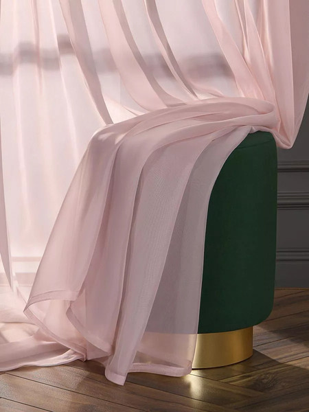 Изображение товара Гардина Arya Veo Вуаль 300x250 (розовая пудра)