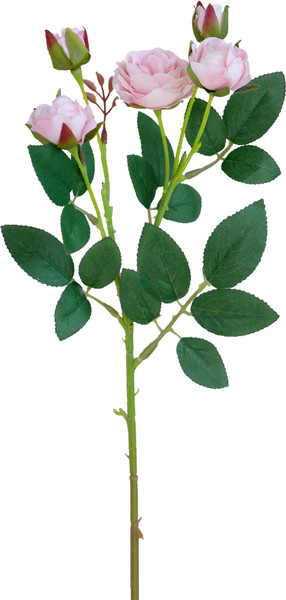 Изображение товара Искусственный букет No Brand Роза кустовая 973-5 (сиреневый)