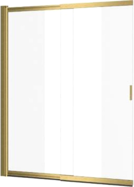 Изображение товара Стеклянная шторка для ванны Excellent Liner 110 / KAEX.2950.1100.LP (Brushed Gold)