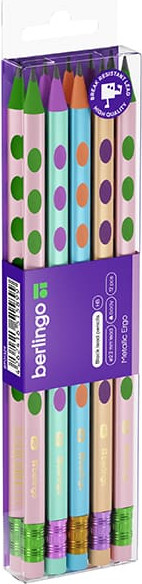 Изображение товара Простой карандаш Berlingo Metallic Ergo HB / BP01329