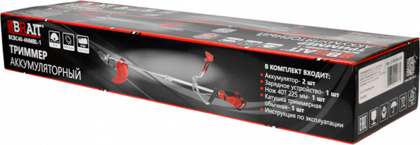 Изображение товара Триммер аккумуляторный Brait BCBC40-4NMBL-1