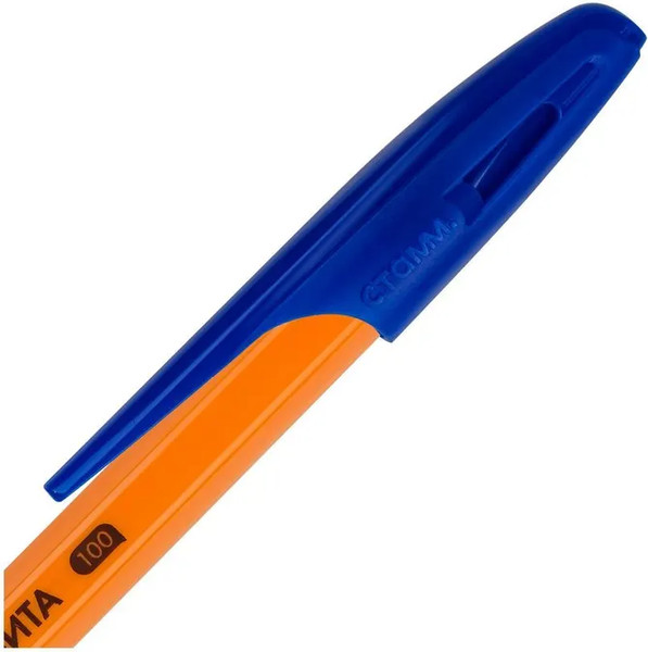 Изображение товара Ручка шариковая Стамм Орбита 100 / РШ-30140 (синий)
