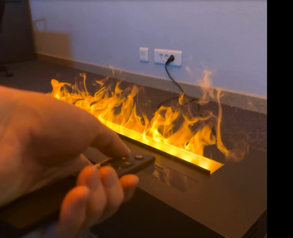 Изображение товара Электрокамин RealFlame 3D Cassette 800 Black Panel