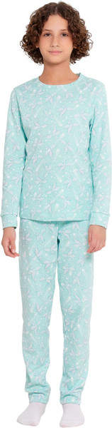 Изображение товара Пижама детская Mark Formelle 563326 (р.116-60-54, драконы на цвете иней)