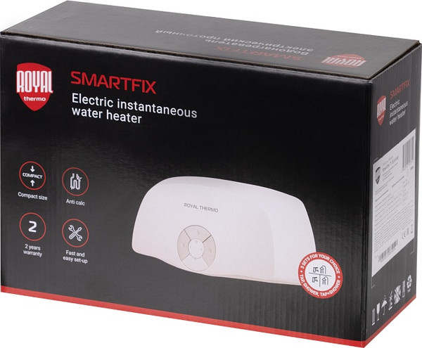 Изображение товара Проточный водонагреватель Royal Thermo Smartfix S 3.5kW