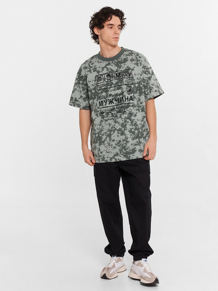 Изображение товара Футболка Mark Formelle 111846 (р.92-170/176, миллитари варка на зеленом-1)