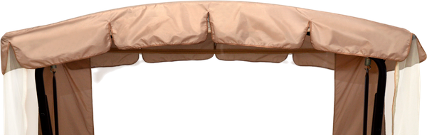 Изображение товара Тент для садовых качелей Sundays Garden Турин-2 противомоскитный с1390 (бежевый)