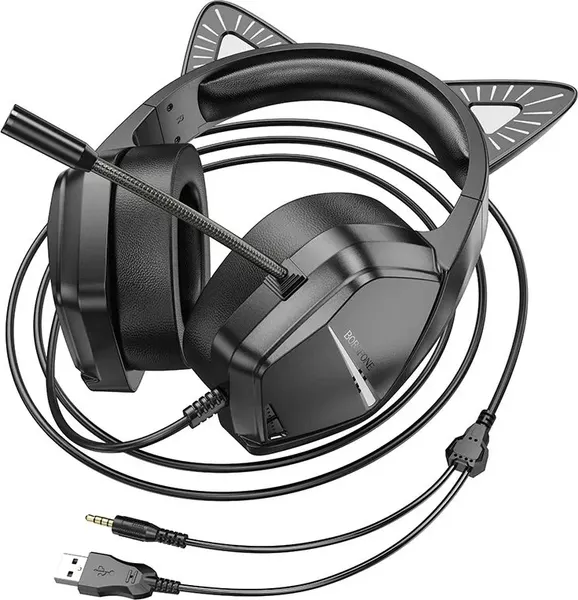 Изображение товара Беспроводные наушники Borofone BO106 (розовый)