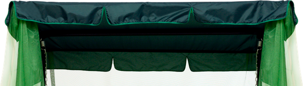 Изображение товара Тент для садовых качелей Sundays Garden Варна-3 противомоскитный с1393 (зеленый)