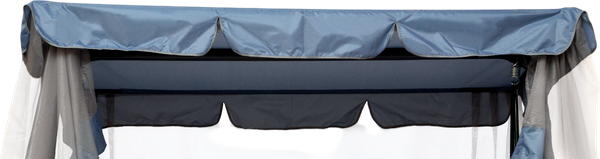 Изображение товара Тент для садовых качелей Sundays Garden Варна-2 противомоскитный с1392 (серый)