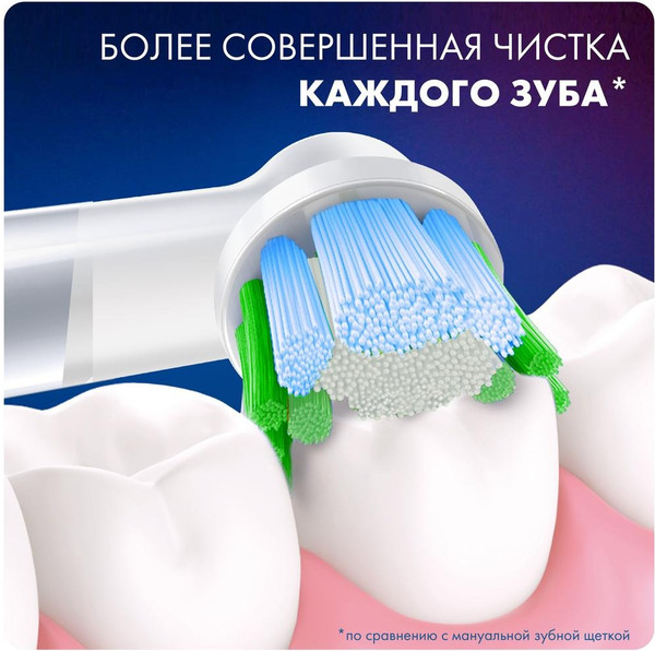 Изображение товара Набор насадок для зубной щетки Oral-B XXL CleanMaximiser (8шт)