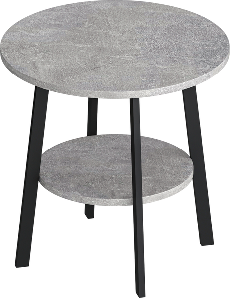 Изображение товара Журнальный столик Макс Стайл СтЖ-525-4-2 (бетон темный)