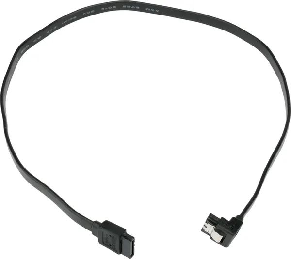 Изображение товара Кабель Cablexpert CC-SATAM-DATA90-BL-50CM (0.5м, черный)