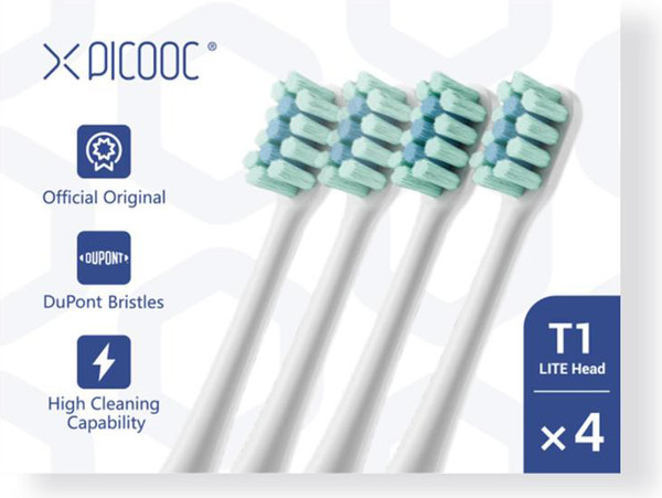 Изображение товара Набор насадок для зубной щетки Picooc T1 Lite (4шт, белый)
