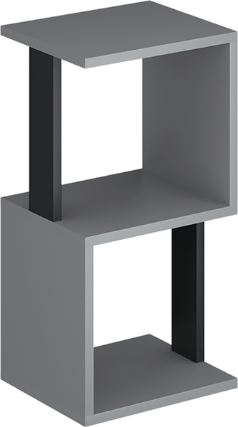 Изображение товара Стеллаж Макс Стайл СН-2 (серый/черный)