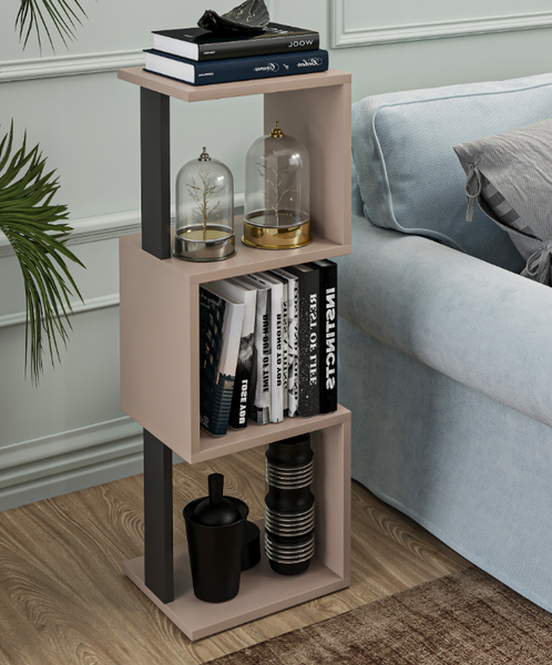 Изображение товара Стеллаж Макс Стайл СН-3 (капучино/черный)