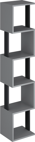 Изображение товара Стеллаж Макс Стайл СН-5 (серый/черный)