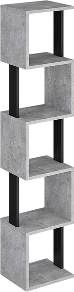 Изображение товара Стеллаж Макс Стайл СН-5 (бетон темный/черный)