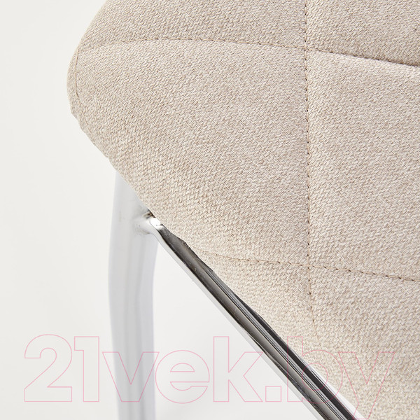 Изображение товара Стул Halmar K309 (светло-бежевый/хром)