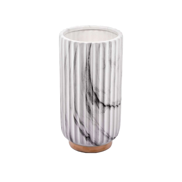 Изображение товара Ваза Mandarin Decor Модерн FS13633-26 (белый мрамор)