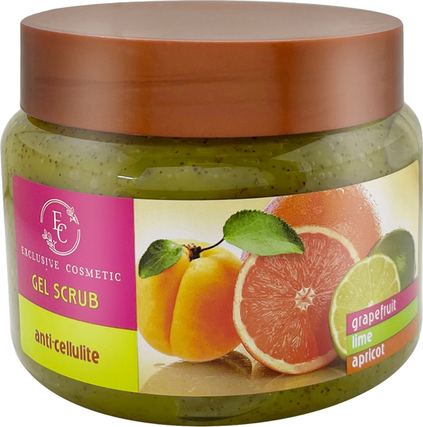Изображение товара Скраб для тела Эксклюзив косметик Грейпфрут Лайм Абрикос (380г)