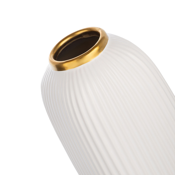 Изображение товара Ваза Mandarin Decor Сан-Ремо FS13284-20white (белое золото)