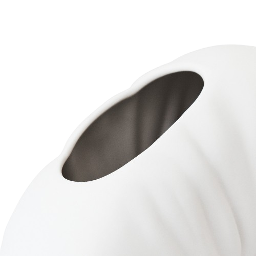 Изображение товара Ваза Mandarin Decor Бруно FS151080-18.8W (белый)