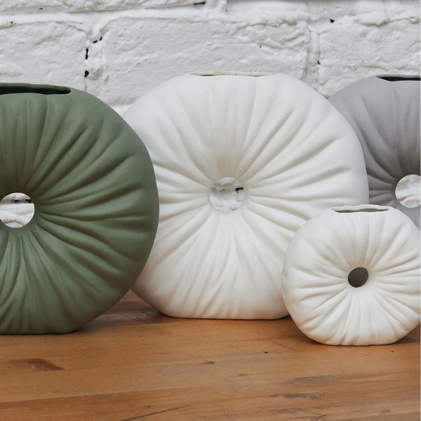 Изображение товара Ваза Mandarin Decor Бруно FS151080-18.8W (белый)