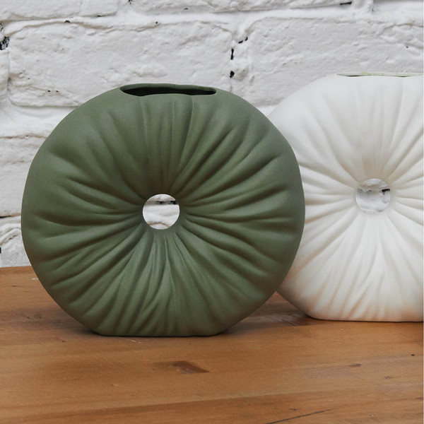 Изображение товара Ваза Mandarin Decor Бруно FS151080-18.8Gr (зеленый)