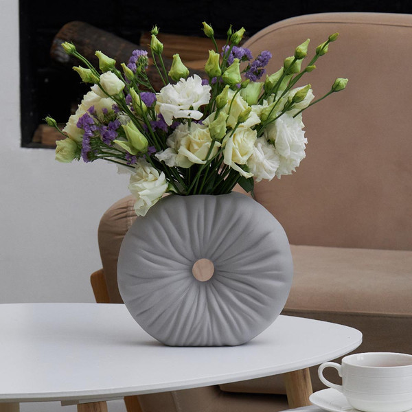 Изображение товара Ваза Mandarin Decor Бруно FS151080-18.8G (серый)