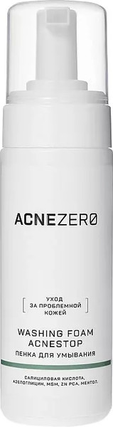 Изображение товара Пенка для умывания AcneZero Акнестоп Для проблемной кожи лица / 02201602 (150мл)