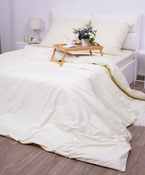 Изображение товара Простыня Milanika Ваниль 1.5сп поплин г/к