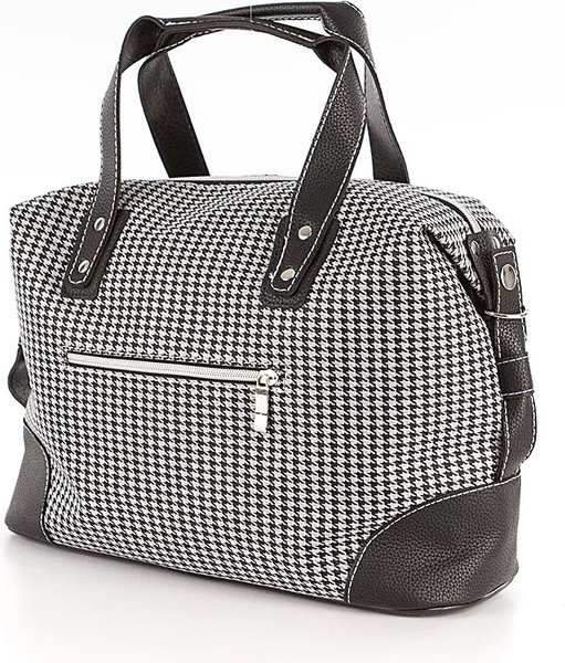 Изображение товара Сумка дорожная Passo Avanti 018-C2141-BWT (черный)