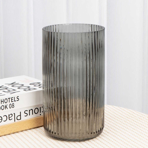 Изображение товара Ваза Mandarin Decor Прима GL50112-22grey (серый)
