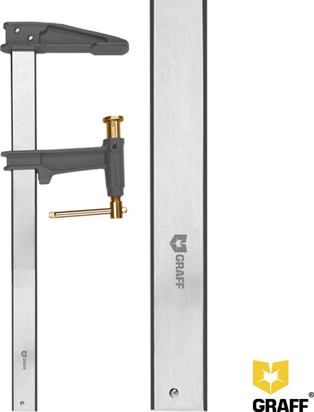 Изображение товара Струбцина GRAFF 120х1200мм FCS1212 Expert / 2406010