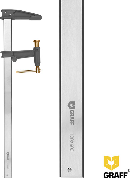 Изображение товара Струбцина GRAFF 120х600мм FCS126 Expert / 2406009