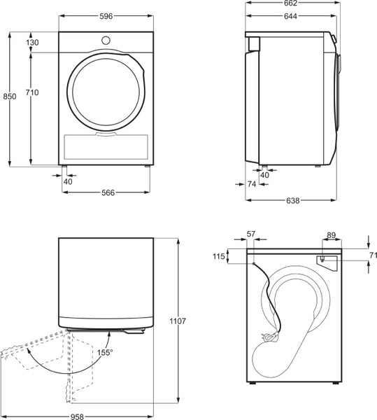 Изображение товара Сушильная машина Electrolux EW6D285YP