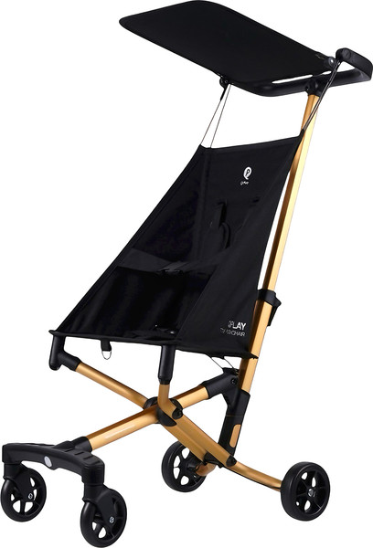 Изображение товара Детская прогулочная коляска QPlay T18-4 (золотой)