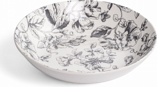 Изображение товара Тарелка столовая глубокая Crystar Botanica CND013 (серый)