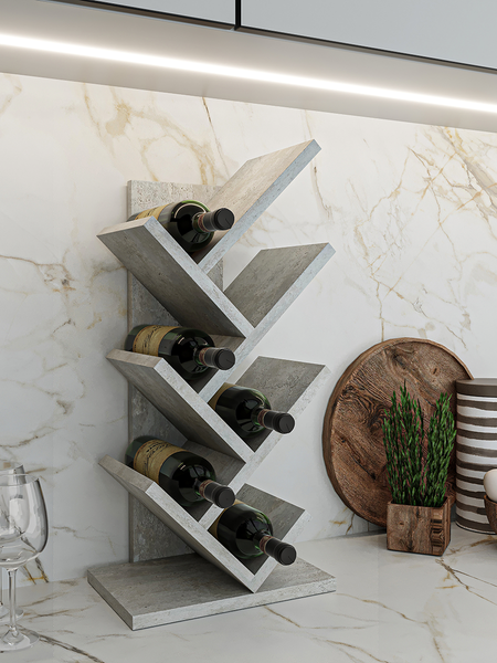 Изображение товара Подставка для бутылок Макс Стайл БТ-600 (бетон)