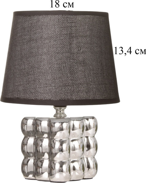 Изображение товара Прикроватная лампа Risalux Бабл 10767564 (серебристый)