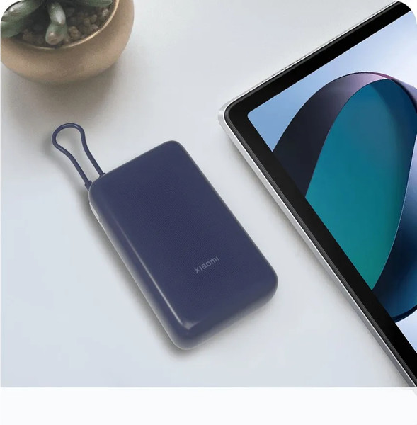 Изображение товара Портативное зарядное устройство Xiaomi 33W Power Bank 20000mAh / BHR8975GL (синий)